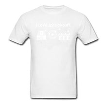 Load image into Gallery viewer, I Love Astronomy Tshirt Men Top T-shirts Printed Graphic Tee T Shirt 2018 Hot Sale O-Neck Normal Clothes Black 100% Cotton