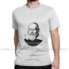Load image into Gallery viewer, Galileo Men T Shirt Thunderbolt Lightning Very Frightening Me Astronomy Science Funny Tees Short Sleeve O Neck T-Shirts Cotton
