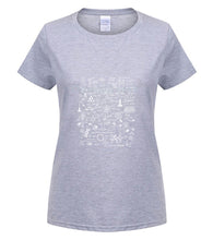 Load image into Gallery viewer, Printed T-shirt crew Trending Science Physic Math Chemistry Biology Astronomy Fashion T Shirt 100% Cotton