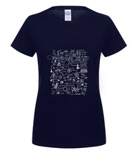 Load image into Gallery viewer, Printed T-shirt crew Trending Science Physic Math Chemistry Biology Astronomy Fashion T Shirt 100% Cotton