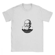 Load image into Gallery viewer, Graphic Men T Shirt Thunderbolt And Lightning Tops Galileo Distressed Astronomy Cotton Tees O Neck T-Shirt Gift Streetwear
