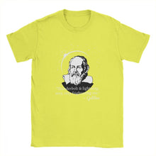 Load image into Gallery viewer, Graphic Men T Shirt Thunderbolt And Lightning Tops Galileo Distressed Astronomy Cotton Tees O Neck T-Shirt Gift Streetwear
