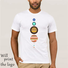 Load image into Gallery viewer, Solar System T-Shirt - Funny t shirt space astronomy fashion retro planets cool
