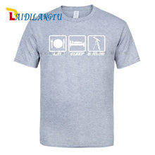 Load image into Gallery viewer, EAT SLEEP ASTRONOMY UFO NEW Men T SHIRTS Funny Design Printing 100% Cotton Top Tees Customized
