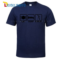 Load image into Gallery viewer, EAT SLEEP ASTRONOMY UFO NEW Men T SHIRTS Funny Design Printing 100% Cotton Top Tees Customized
