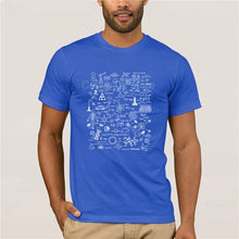 Load image into Gallery viewer, Printed T-shirt crew Trending Science Physic Math Chemistry Biology Astronomy Fashion T Shirt 100% Cotton
