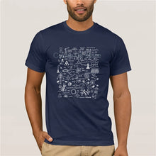 Load image into Gallery viewer, Printed T-shirt crew Trending Science Physic Math Chemistry Biology Astronomy Fashion T Shirt 100% Cotton
