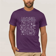 Load image into Gallery viewer, Printed T-shirt crew Trending Science Physic Math Chemistry Biology Astronomy Fashion T Shirt 100% Cotton
