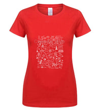 Load image into Gallery viewer, Printed T-shirt crew Trending Science Physic Math Chemistry Biology Astronomy Fashion T Shirt 100% Cotton
